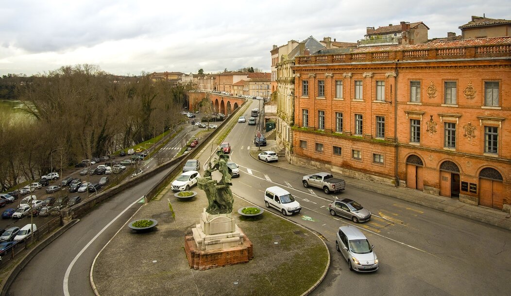 Photo de la place Antoine Bourdelle