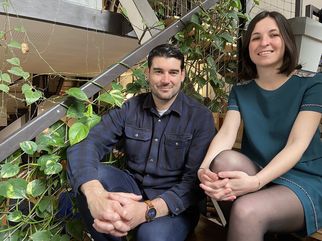 Photo de Fabien Zufferey et Magali Pascal