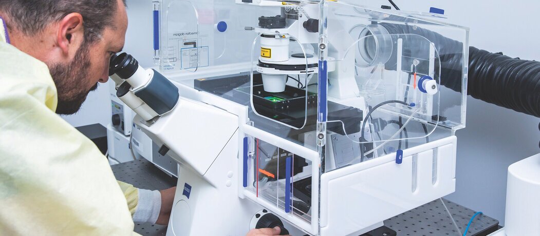 Photo du laboratoire de recherche