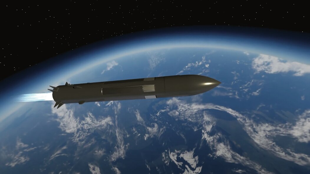 Représentation 3D des fusées de Tehiru