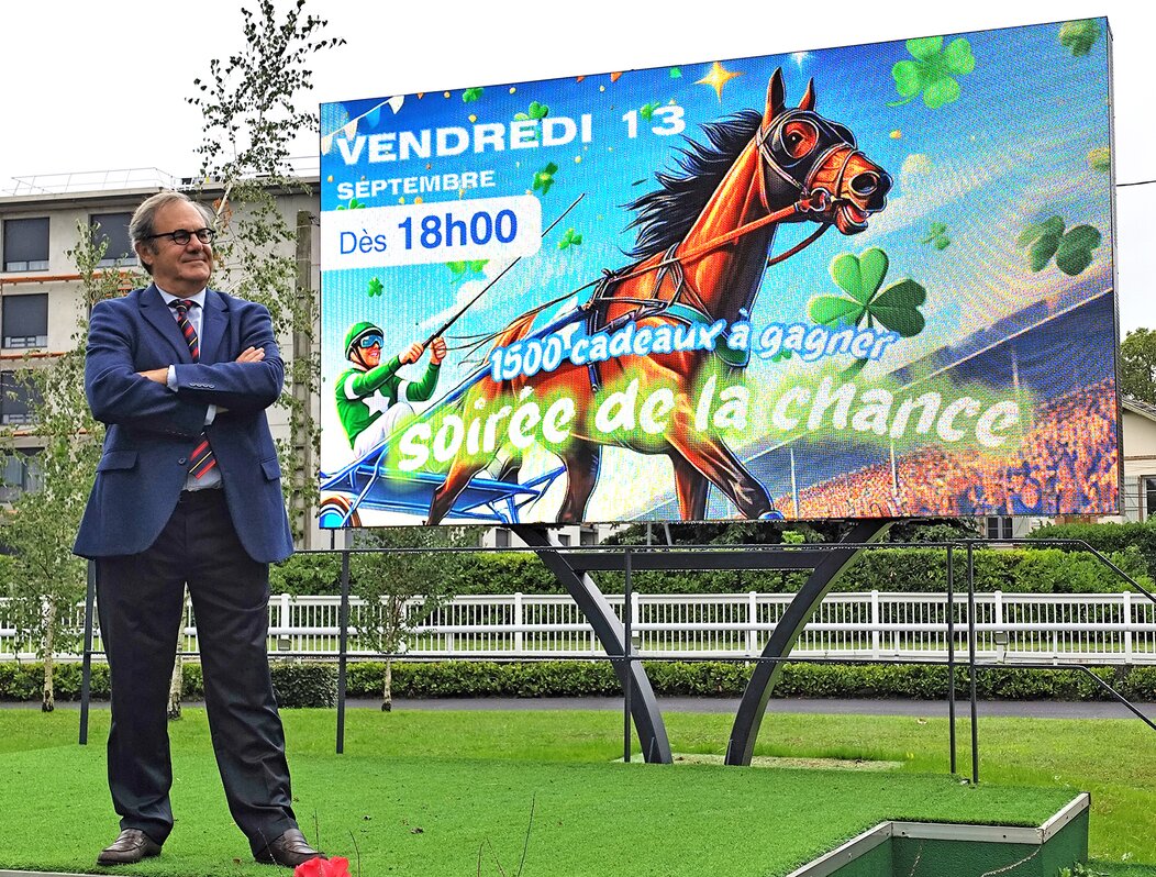 Photo de Manuel Demnard à l'hippodrome