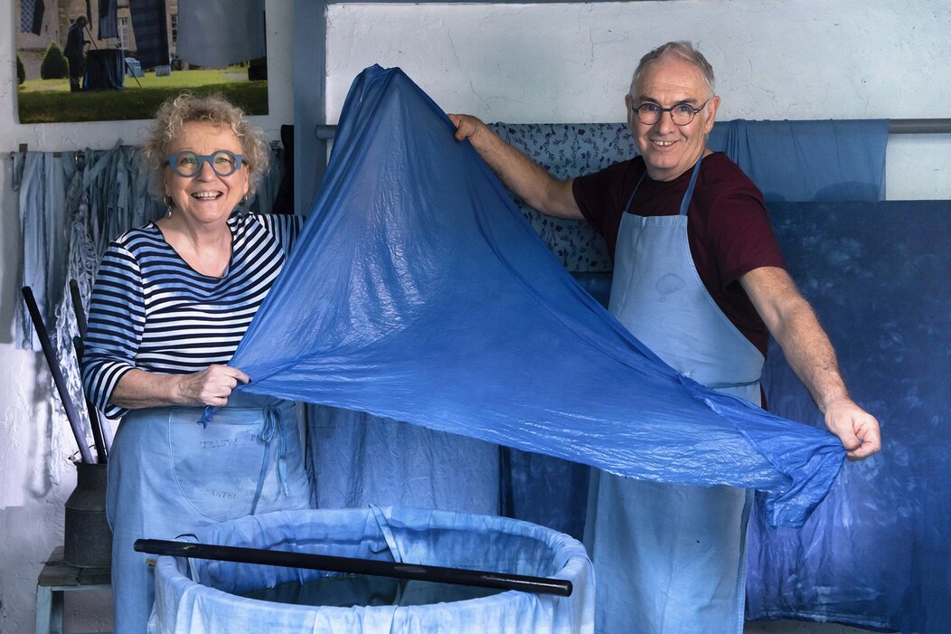 Photo d'Annette Hardouin et Yves Patissier