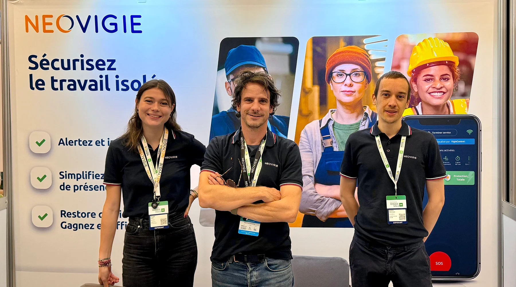 Photo de Léonie Labit, Lionel Lewis Fleur et Benoit Pouillac
