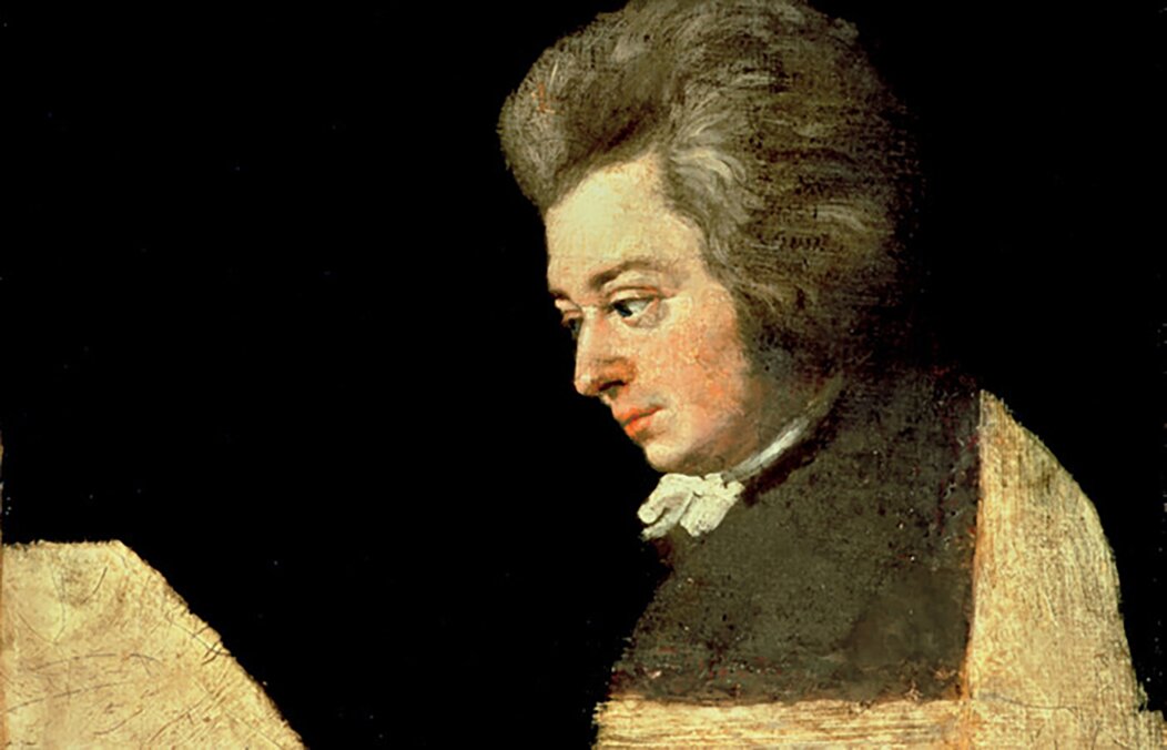 Portrait inachevé de Mozart par son beau-frère Albert Lange