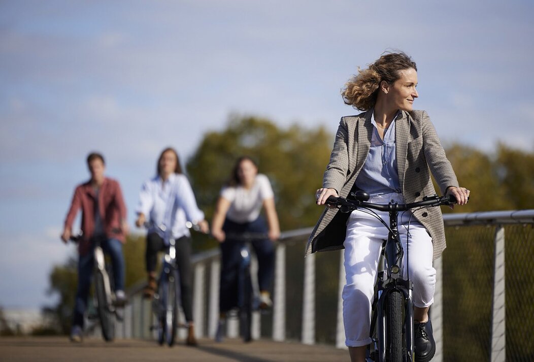 Photo du vélo de fonction pour ses salariés