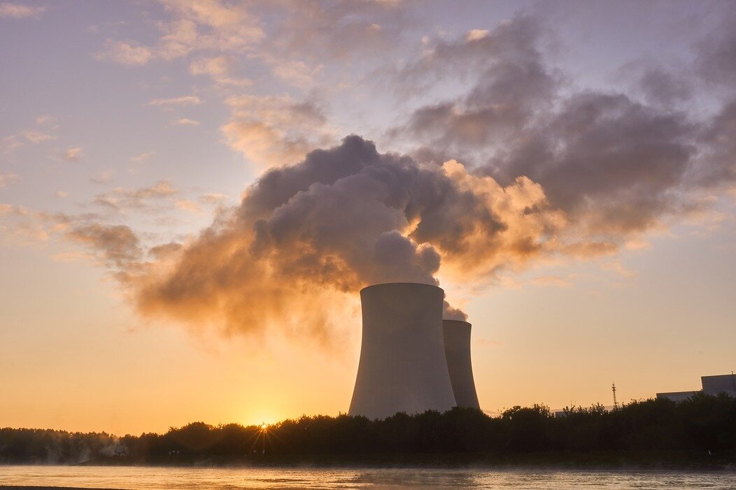 Photo de centrale nucléaire
