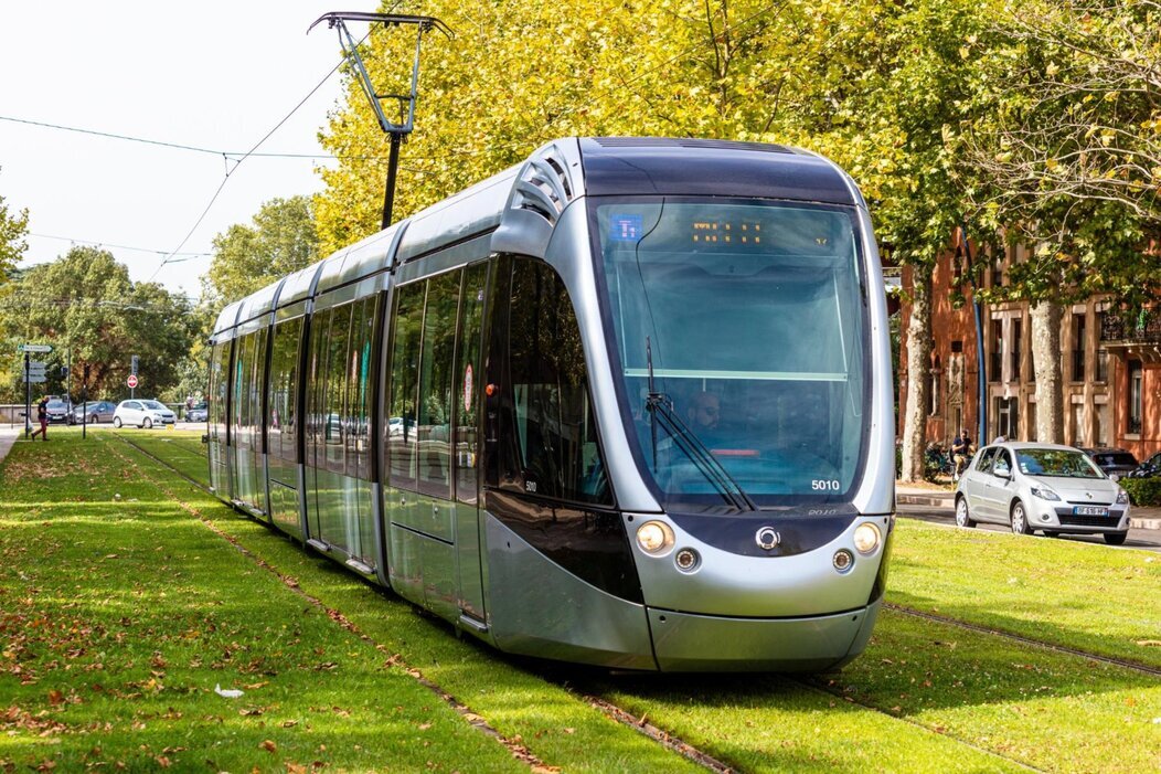 Photo d'un tramway à Toulouse