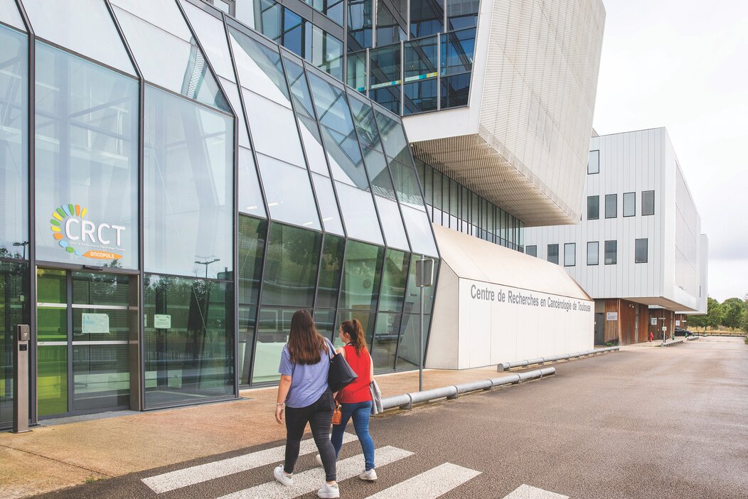 Photo du centre de recherches en cancérologie de Toulouse