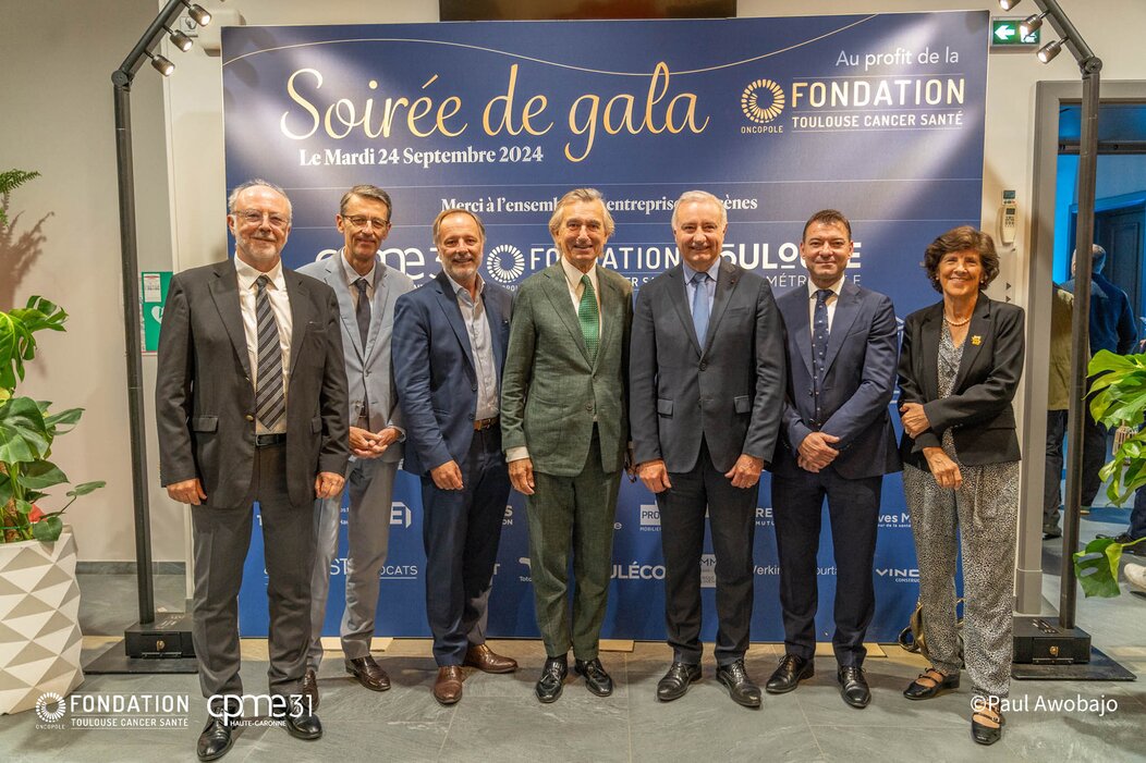 Photo de Vincent Aguilera, Philippe Douste-Blazy, Jean-Luc Moudenc, Jean-François Lefebvre, Gilles Favre et Jean-Pierre Delord