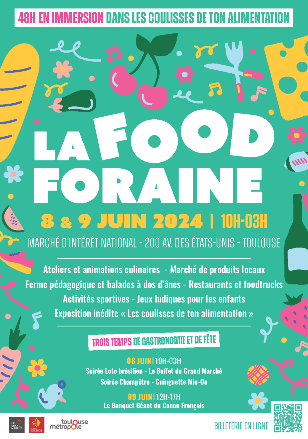 L'affiche de la Food Foraine