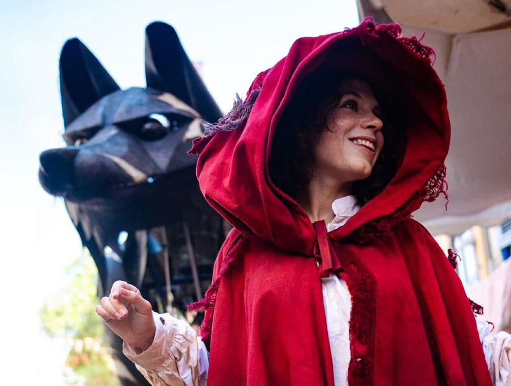 Photo du costume du Petit Chaperon Rouge