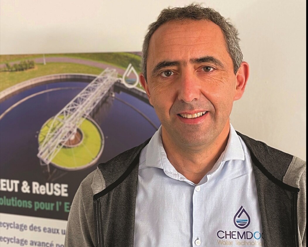Salvador Pérez dirigeant de Chemdoc - Eau