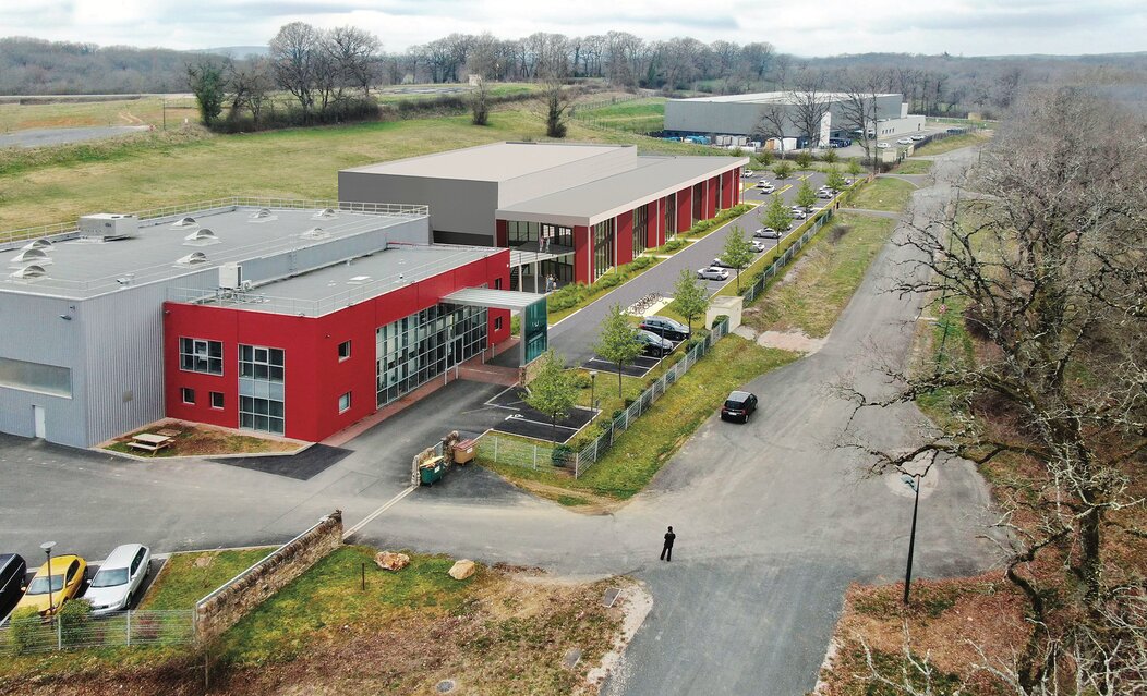 Photo de l'extension du site industriel de Whylot