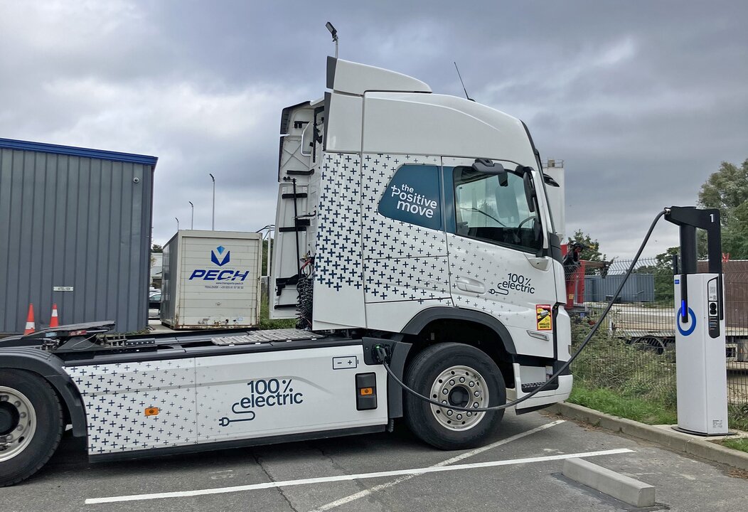 Photo d'un camion du transporteur toulousain Bioret