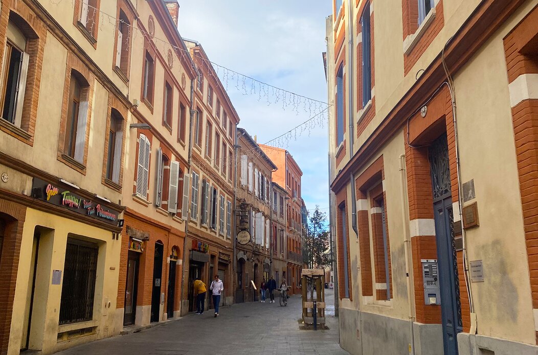 Photo d'une rue à Toulouse