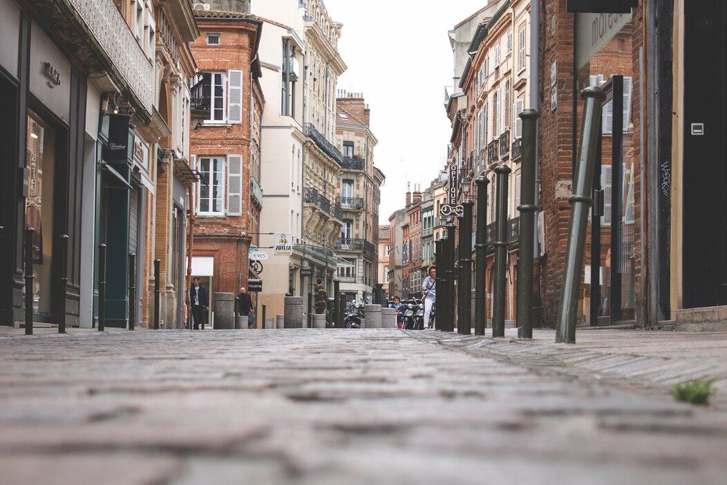 Photo d'une rue de Toulouse