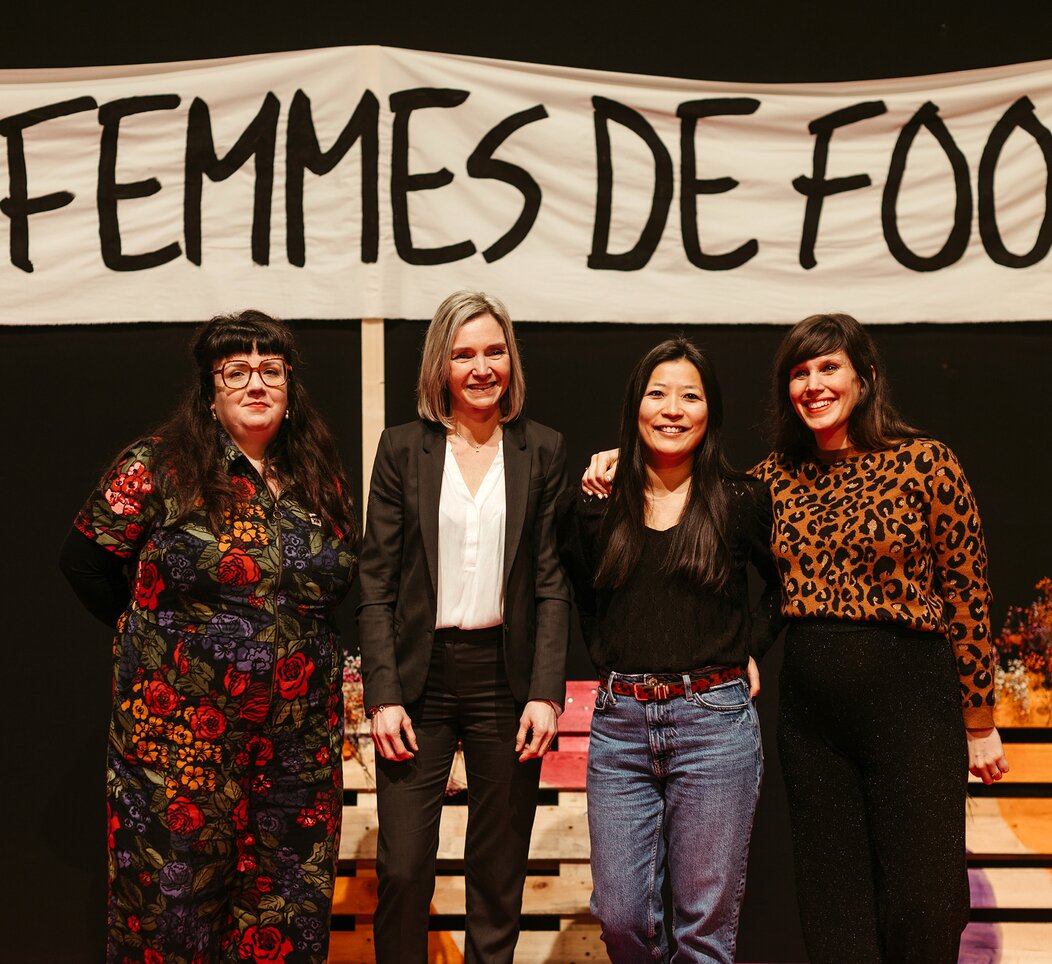 Photo de Mylène Génique, Anne Paulhe-Massol, Marie Fraiture et MeeRa Viguier