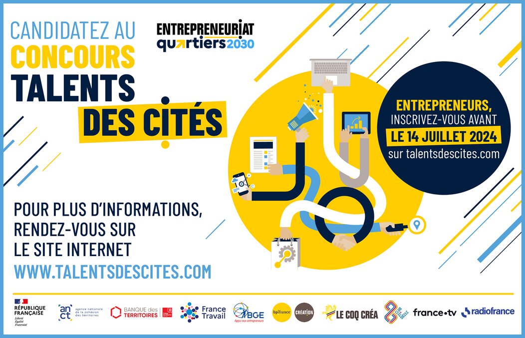 L'affiche du concours Talents des Cités