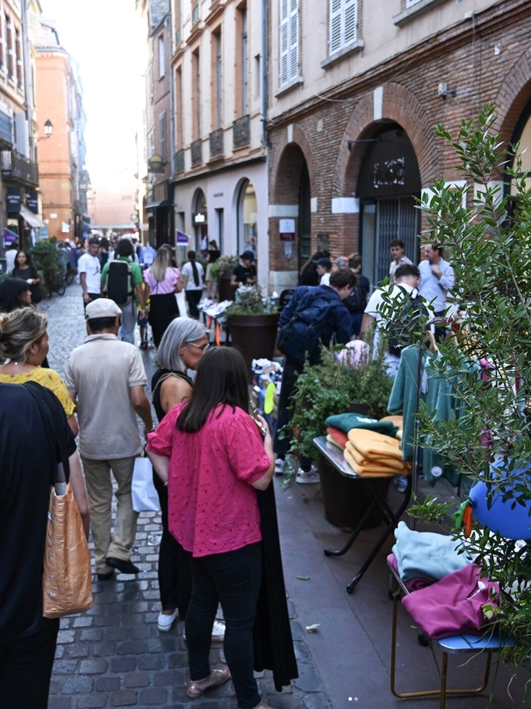 Photo de la grande braderie