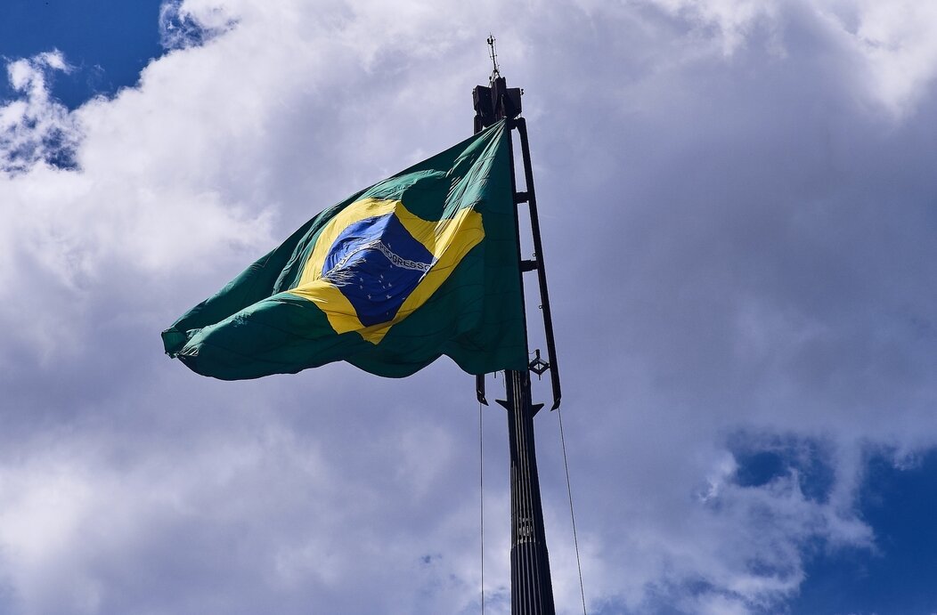 Photo du drapeau du Brésil
