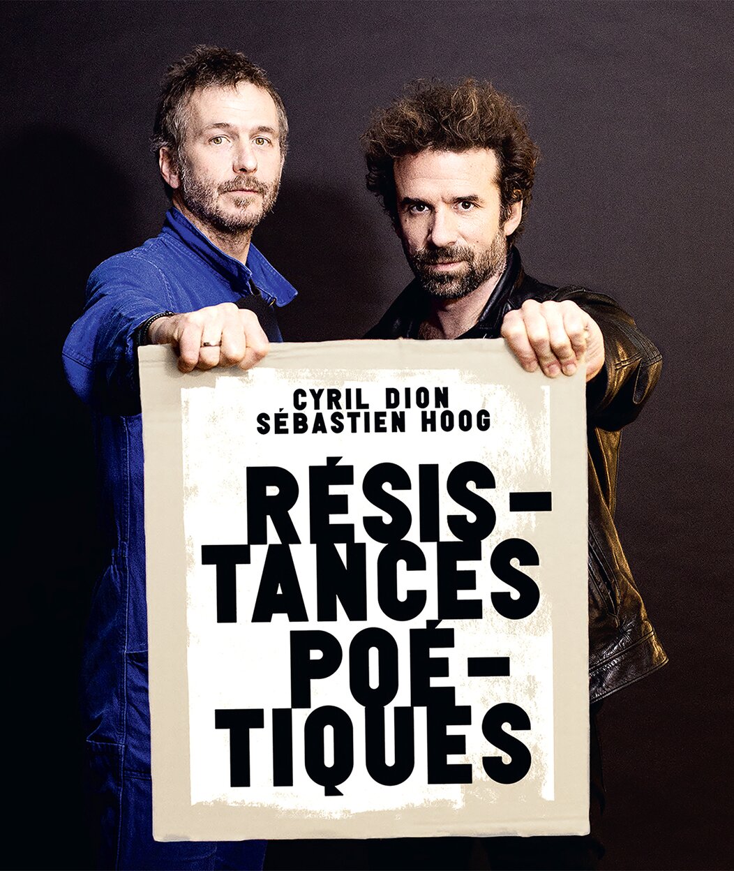 L'affiche du spectacle "Résistances poétiques"